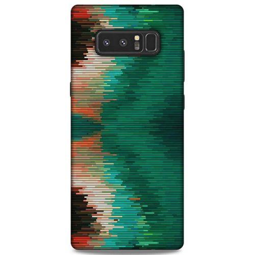 Lopard Samsung Galaxy Note 8 Uyumlu Kılıf PiXel (15) Antişok Kılıf Çizgili