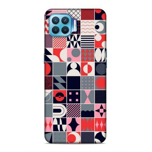 Oppo Reno 4 Lite Uyumlu Kılıf Insomnia (26) Tpu Silikon Kılıf Kırmızı Krem