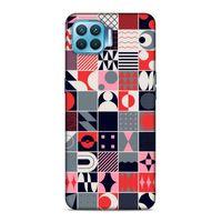 Oppo Reno 4 Lite Uyumlu Kılıf Insomnia (26) Tpu Silikon Kılıf Kırmızı Krem