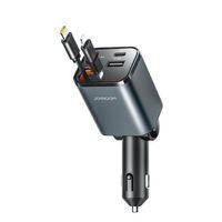 Joyroom 50W 4 Port pd+Usb+Çekmeli Araç Şarj Çakmaklık