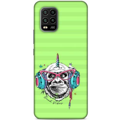 Animax DJ Maymun Xiaomi Mi 10 Lite Kılıf Desenli Silikon