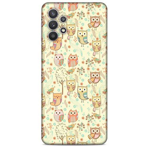 Lopard Samsung Galaxy A32 Uyumlu Kılıf Baykuşlar (34) Slim Armor Kılıf