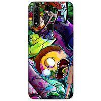 Oppo A31 Uyumlu Kılıf Rick And Morty (41) Tank Kılıf Story Train Rick