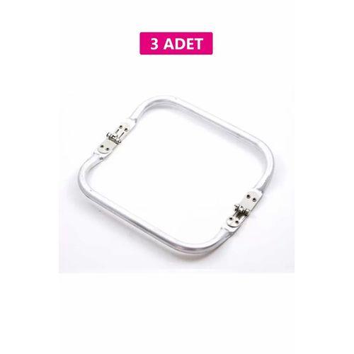 Gizli Metal Çanta Bursu – 3 Adet - 18 cm - Metal Çanta Aparatı Çanta Aksesuarı
