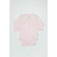 Organik Natural Basic Style Kruvaze Uzun Kol Body BS17102 Pembe