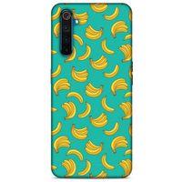 Frutix Muz 02 Oppo Realme 6 Kılıf Desenli Silikon