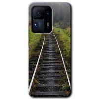 Mi Mix 4 Kılıf HD Desen Baskılı Arka Kapak - Tren Yolu