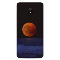 Lopard Xiaomi Redmi 8A Uyumlu Kılıf Gece'S (38) Neo Hybrid Kılıf Kızıl Ay
