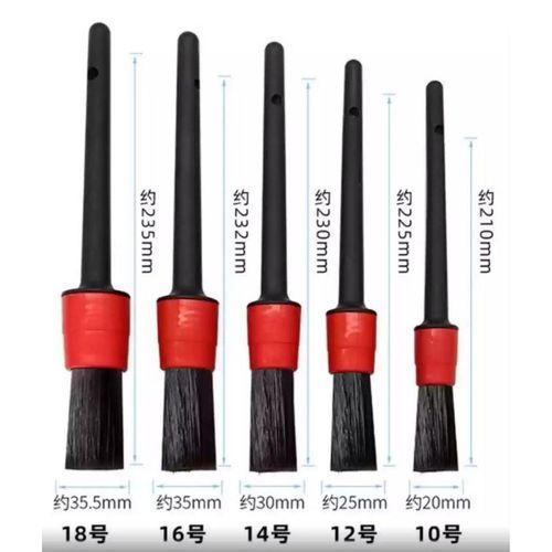 Zhltools Araba Otomobil Detaylı Temizlik 5li Fırça Seti