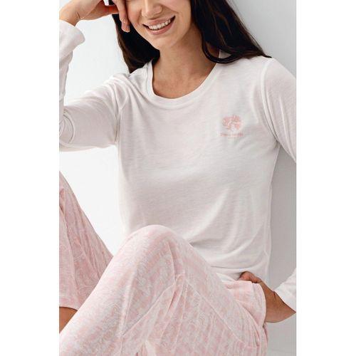 Pierre Cardin 9085-s Kadın Uzun Kol Pijama Takım