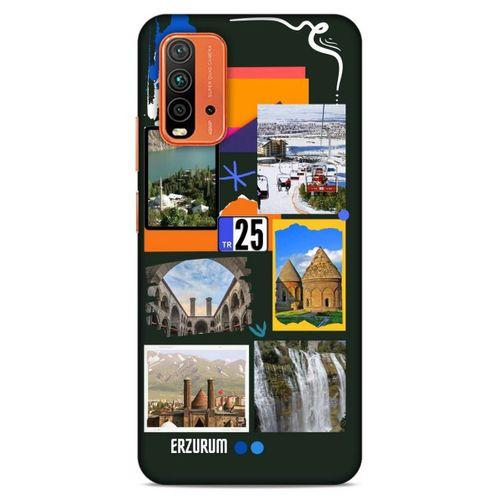 Lopard Xiaomi Redmi Note 9 4g Uyumlu Kılıf Şehirli ※ (25) Erzurum Antişok Kapak