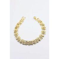 Taşlı Xuping Bileklik - Altın