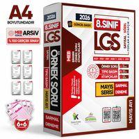 2026 8 Sınıf LGS Mayıs Ayı MEB Örnek Soru Tıpkı Basım 6lı Sarmal Deneme Paketi Video/PDF Çözümlü