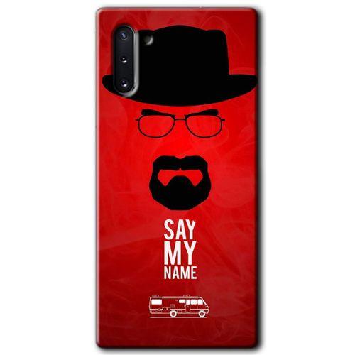Samsung Galaxy Note 10 HD Baskılı Kılıf + 9D Tam Ekran Koruyucu - Say My Name