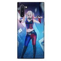 Samsung Galaxy Note 10 Uyumlu Kılıf Harley Quinn (31) TPU Kılıf Lavanta mavisi