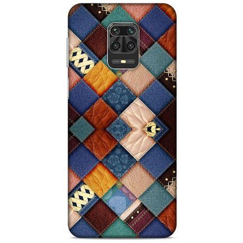Xiaomi Redmi Note 9S Kılıf Patchwork (31) TPU Kılıf Karışık Renkli