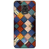 Xiaomi Redmi Note 9S Kılıf Patchwork (31) TPU Kılıf Karışık Renkli