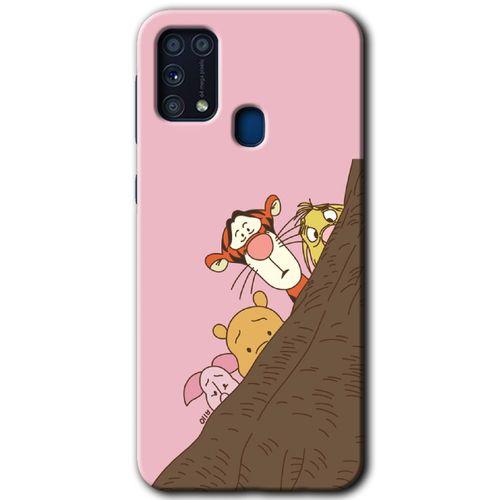 Galaxy M31 Kılıf HD Desen Baskılı Arka Kapak - Winnie the Pooh