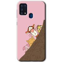 Galaxy M31 Kılıf HD Desen Baskılı Arka Kapak - Winnie the Pooh
