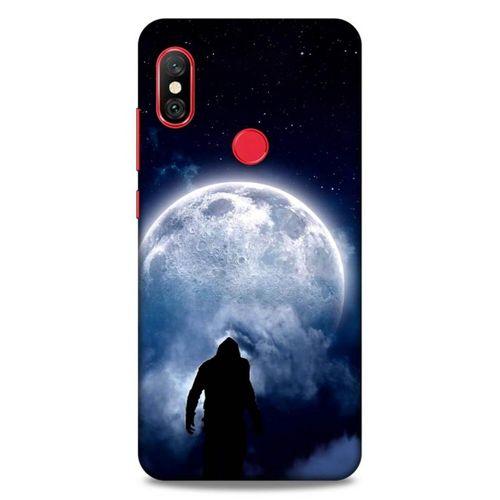 Lopard Xiaomi Redmi Note 6 Pro Uyumlu Kılıf Gece'S (28) Arka Kapak Ayda