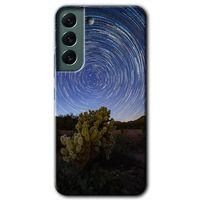 Potkal Hediye Fabrikası Samsung Galaxy S22 Plus HD Baskılı Kılıf + 9D Tam Ekran Koruyucu - Eclipse Sky