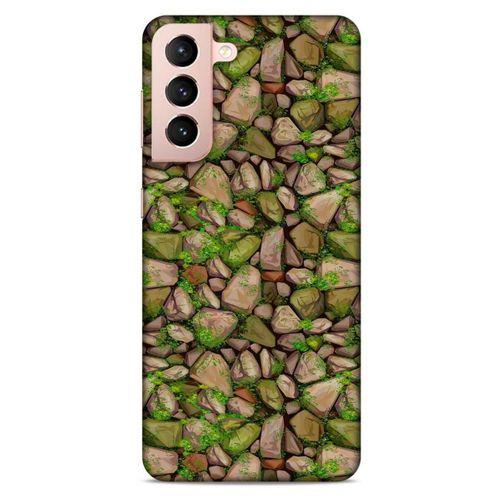Lopard Samsung Galaxy S21 Uyumlu Kılıf Taşlı (6) Silikon Kılıf