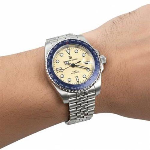 Pagani Design PD-1758-3 NH34 Gmt Otomatik Erkek Kol Saati