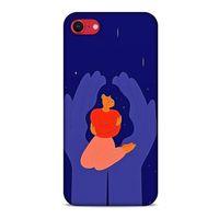 Apple iPhone SE 2020 Kılıf Depresyon (7) Telefon Kılıfı Koyu Kahverengi