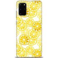 Samsung Galaxy S20 Plus Kılıf HD Baskılı Kılıf - Sarı + Tam Ekran Koruyucu