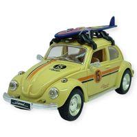 Tatil Serisi - Sesli Işıklı Vosvos Araba 18 cm - Bej