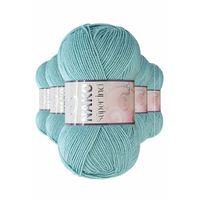 5 Adet Süper İnci El Örgü İpi 100 gr Mint Yeşili 2524