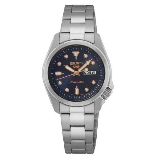 Seiko SRE003K Otomatik Çelik Gri Lacivert Kadran10 ATM 28 mm Kadın Kol Saati