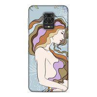 Xiaomi Redmi Note 9 Pro Uyumlu Kılıf Face'X 17 Tasarım Kılıf Uzun Saçlı