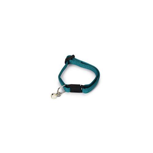 Beeztees Yavru Kedi Boyun Tasması, Zilli, Yeşil, 15-22cm