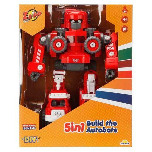 5in1 Zapp Toys Sesli ve Işıklı Sök Tak Robot