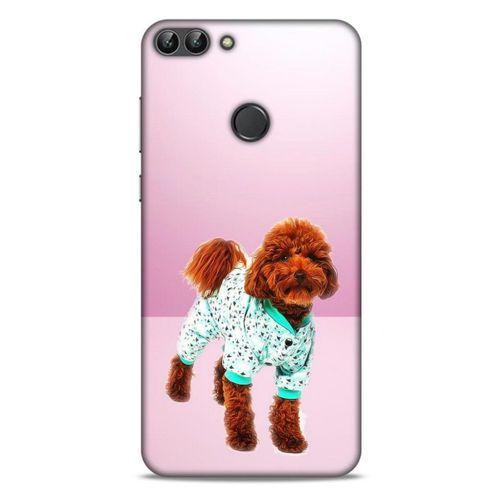 Huawei Psmart Kılıf Köpek Kıyafetleri (33) Hybrid Kılıf Poodle Pijama