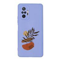 Redmi Note 10 Pro Max Flower Art Desenli Premium Silikonlu Telefon Kılıfı