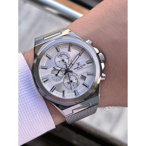 Daniel Klein Hasır Kordon İtalyan Tasarım Bileklik Hediyeli 2 Yıl Garantili Erkek Kol Saati E14234.1