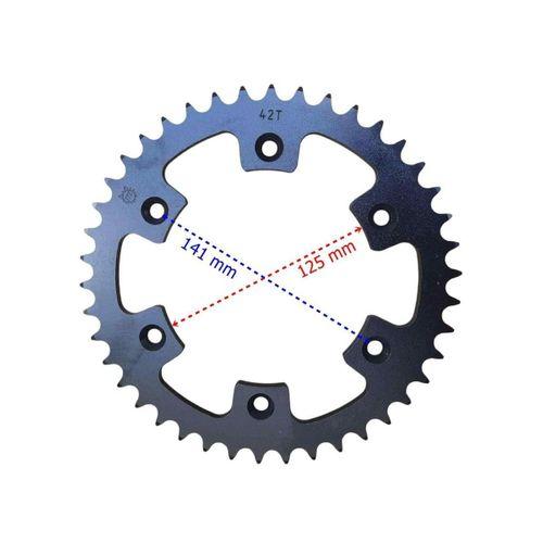 CF MOTO Cf Moto Sr 450 Arka Dişli Std 520-42T İç 125 Mm 6 Delikli Öm
