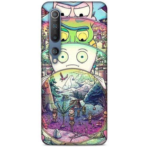 Xiaomi Mi 10 Uyumlu Kılıf Rick And Morty (48) Bumper Kılıf Decoy Jerrys