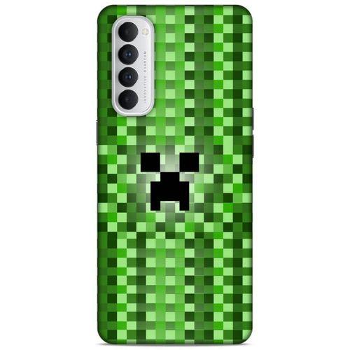 Lopard Oppo Reno 4 Pro Uyumlu Kılıf PiXel (31) TPU Kılıf Steve Surat