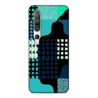 Xiaomi Mi 10 Pro Uyumlu Kılıf Insomnia (17) Tasarım Kılıf Yeşil Lacivert