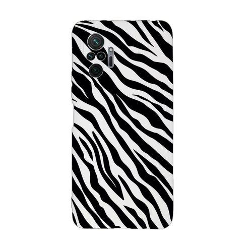 Xiaomi Redmi Note 10 Pro Uyumlu Zebra Pattern Desenli Premium Silikonlu Lansman Telefon Kılıfı