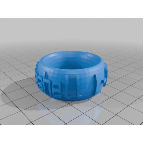 Yazılı Yüzük Bileklik – 3D Baskı Takı