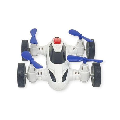 Sürtmeli Drone Araba Hareketli Pervane - Beyaz