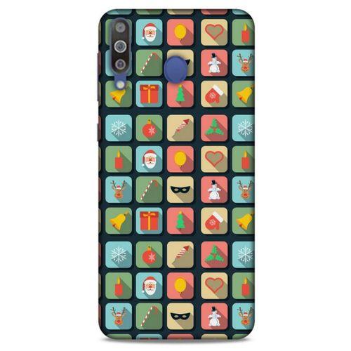 Yılbaşı Süsleri 15 Samsung Galaxy M30 Kılıf Silikon Kapak
