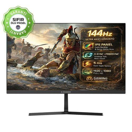 27 EZCOOL CORP EZP27 144Hz IPS MONITOR ( Sıfır Ölü Piksel Garantili)