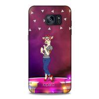 Samsung Galaxy S7 Edge Kılıf FunnyMaX (49) Ultra Silikon Kılıf Kırmızı