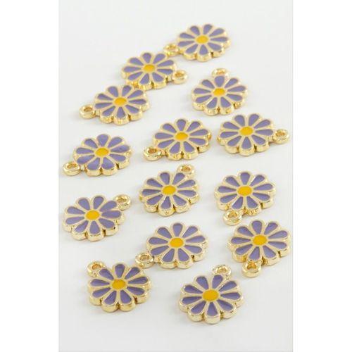 Papatya Tek Kulplu Mineli Bileklik ve Kolye Ucu Aparatı 1 Adet