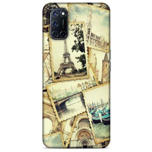 Retro (38) Desen Neo Hybrid Kılıf Renkli Oppo A72 Kılıf